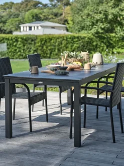 Stapelstoel GUDHJEM zwart