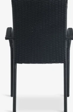 Stapelstoel GUDHJEM zwart