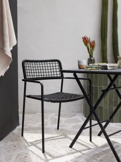 Stapelstoel LABING zwart