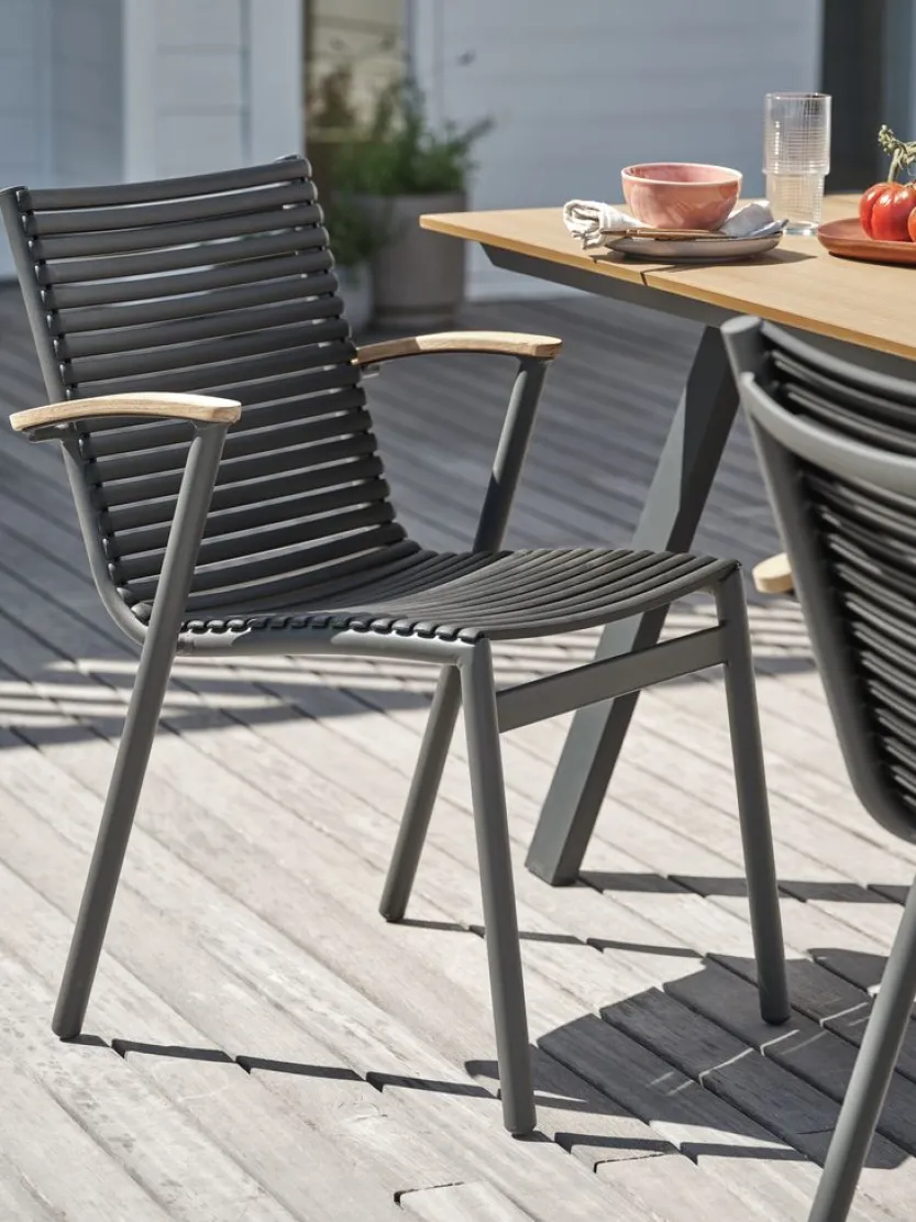 Stapelstoel SADBJERG zwart