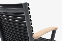 Stapelstoel SADBJERG zwart