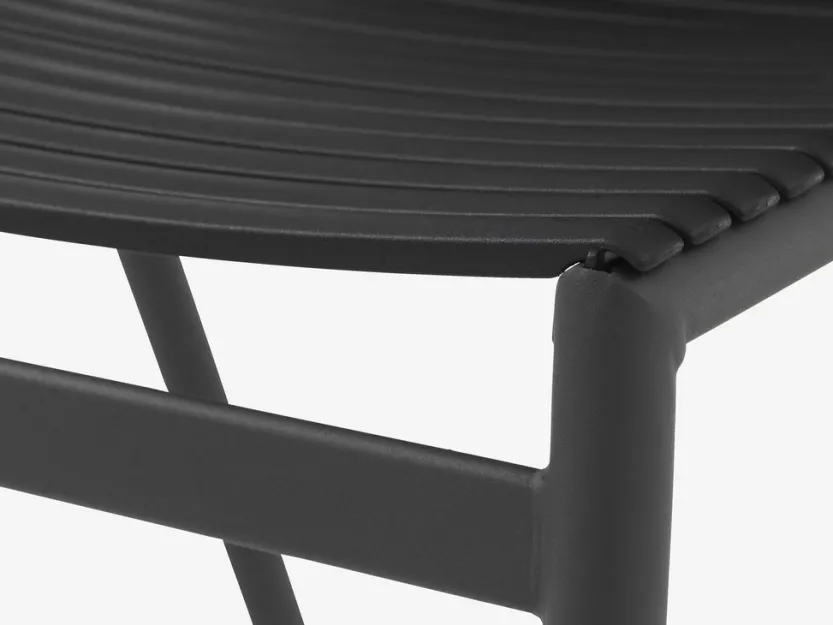 Stapelstoel SADBJERG zwart