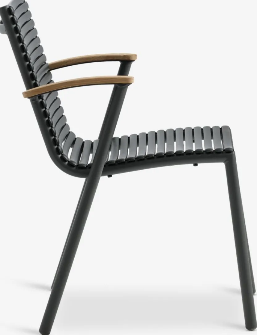 Stapelstoel SADBJERG zwart