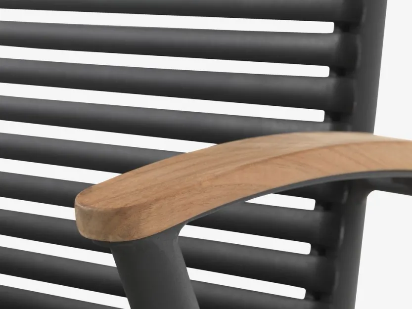 Stapelstoel SADBJERG zwart