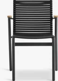 Stapelstoel SADBJERG zwart