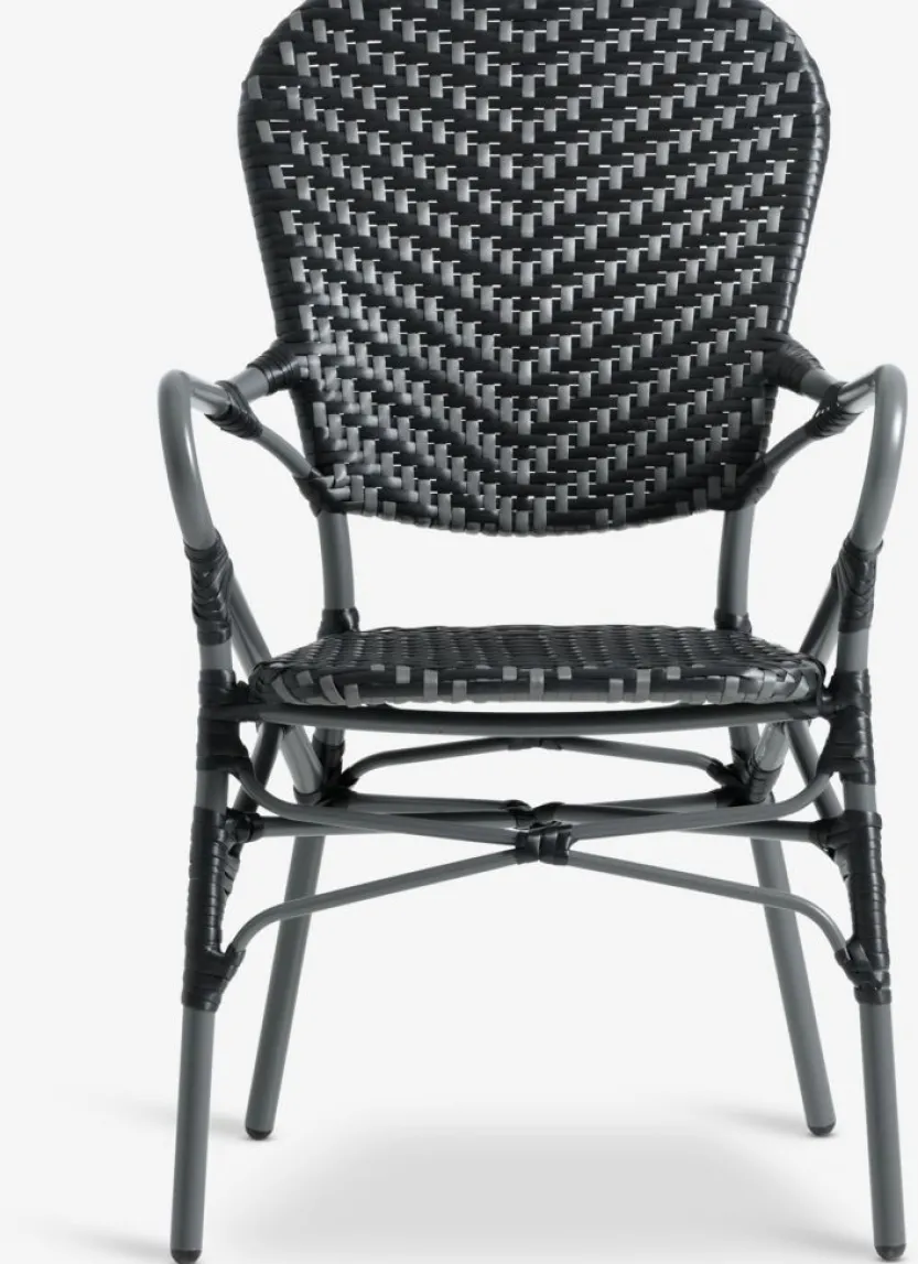 Stapelstoel SAKSBORG grijs