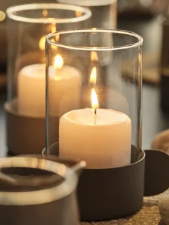 Stompkaars TORALF Ø7xH10cm wit