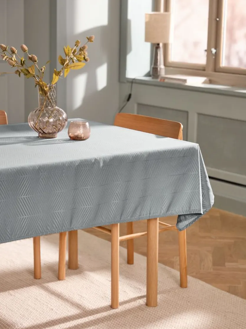 Tafelkleed BLOMME 140x240 grijs