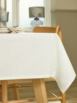 Tafelkleed OLVON 140x240 wit