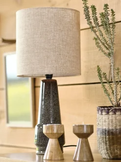 Tafellamp VIGGO Ø21xH47 cm grijs