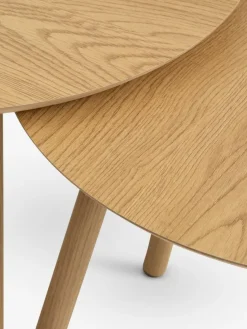 Tafelset MUNKEBO Ø55/Ø45 eiken kleur 2 stuks