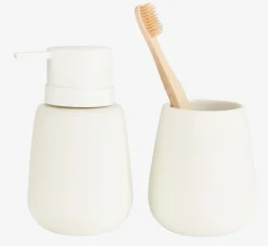 Tandenborstelhouder EKBY wit