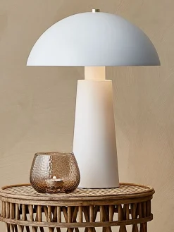 Theelichthouder ALLAN Ø10xH8 cm bruin