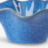 Theelichthouder DARIAN Ø12xH6 cm blauw