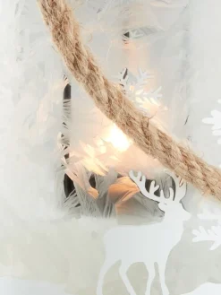 Theelichthouder KRYBBE Ø10xH20 cm glas