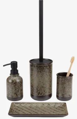 Toiletborstel GESUNDA mat geglazuurd