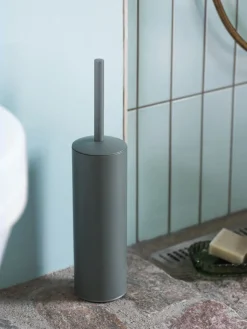 Toiletborstelhouder BALSBY gecoat staal olijf