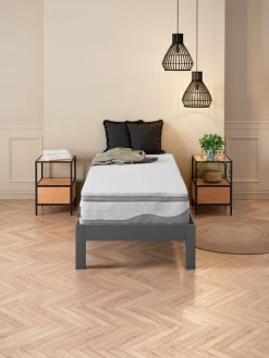 Topmatras 80x200 GOLD T110 grijs WELLPUR