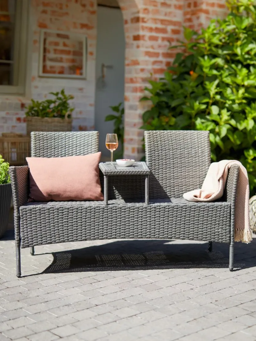 Tuinbank FASTERHOLT B138xD61 grijs