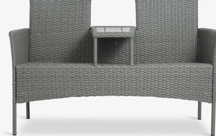 Tuinbank FASTERHOLT B138xD61 grijs