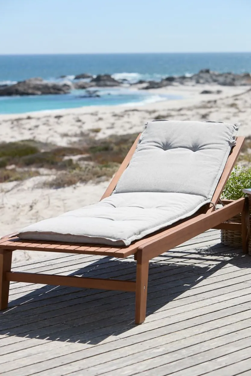 Tuinkussen ligbed HOPBALLE lichtgrijs