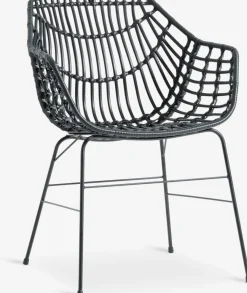 Tuinstoel ILDERHUSE zwart