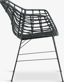 Tuinstoel ILDERHUSE zwart