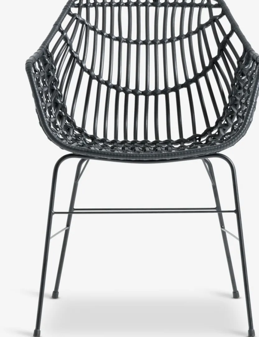 Tuinstoel ILDERHUSE zwart