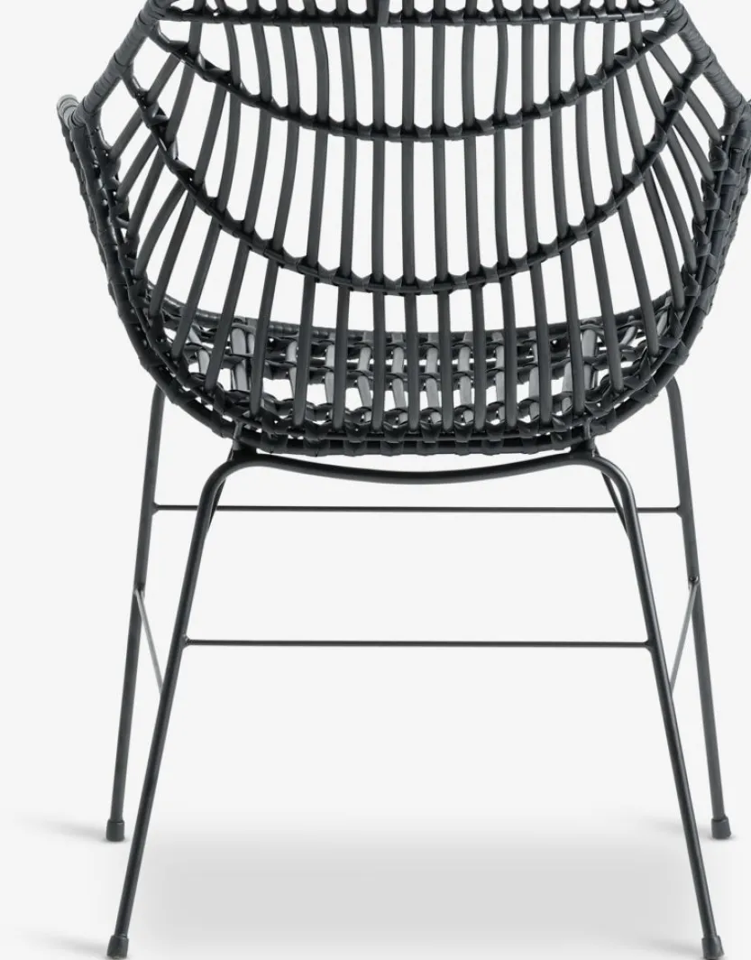 Tuinstoel ILDERHUSE zwart