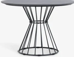 Tuintafel FAGERNES Ø110 grijs