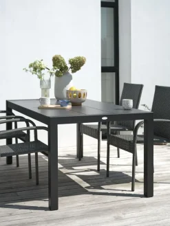 Tuintafel HAGEN B92xL160 grijs