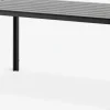 Tuintafel JERSORE B80xL140 zwart