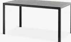 Tuintafel JERSORE B80xL140 zwart