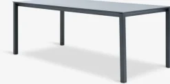 Tuintafel LANGET B95xL207 zwart