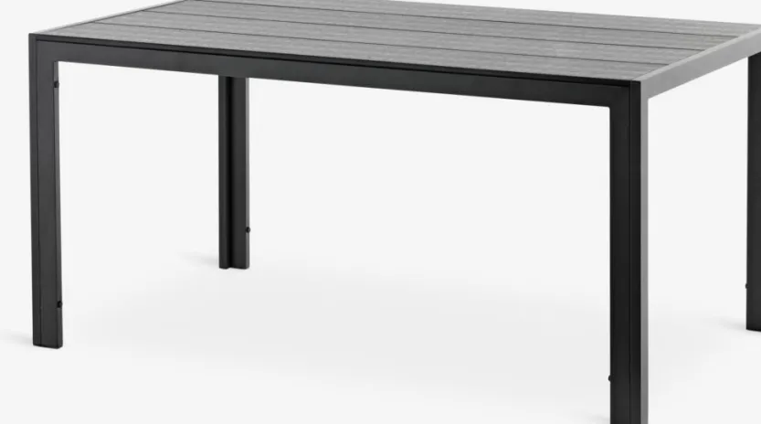 Tuintafel MADERUP B90xL150 zwart