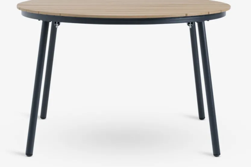 Tuintafel TAGEHOLM Ø118xL118/168 naturel