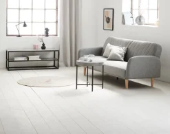 TV-meubel DOKKEDAL 1 schap beton kleur/zwart