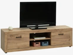 TV-meubel LINTRUP 2 deuren naturel eiken kleur