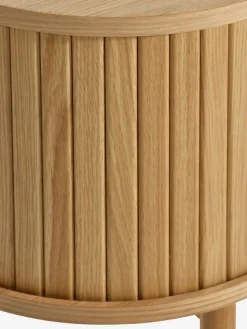 TV-meubel LYNGVIG 160cm 2 tambour deuren naturel eiken