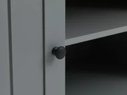 TV-meubel MARKSKEL 2 deuren grijs/eiken kleur