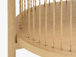 TV-meubel SNESLEV 1 schap eiken kleur