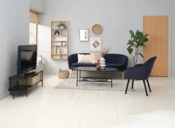 TV-meubel SNESLEV 1 schap zwart