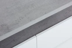 TV-meubel TOFTLUND wit/beton