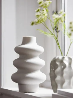 Vaas ALVIS Ø20xH30cm wit