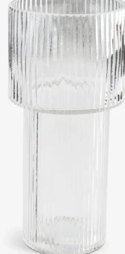 Vaas RUNE Ø12xH25cm transparant