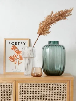 Vaas RUNE Ø12xH25cm transparant