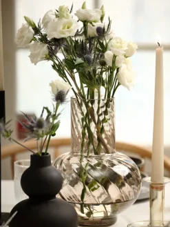 Vaas VILLY Ø17xH23 cm grijs