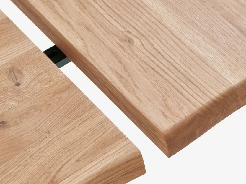 Verlengblad ROSKILDE/ROSLEV 95x50 naturel eiken