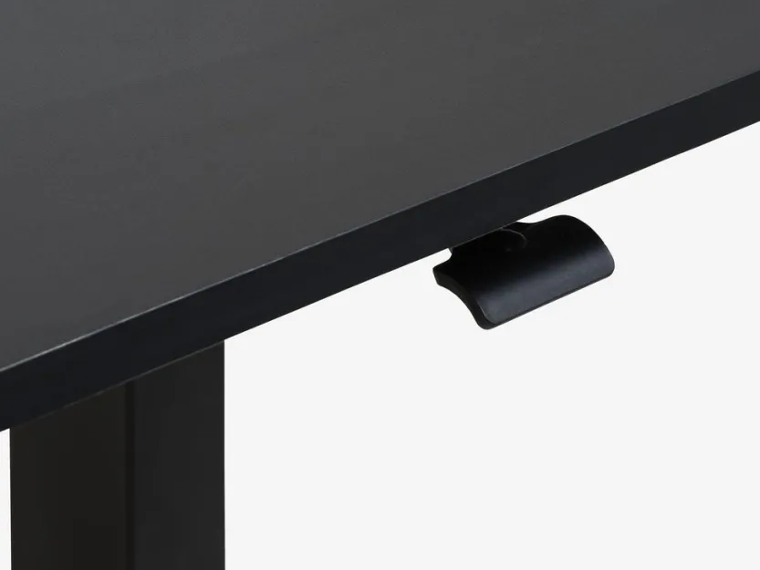 Verstelbaar bureau ASSENTOFT 70x130 zwart