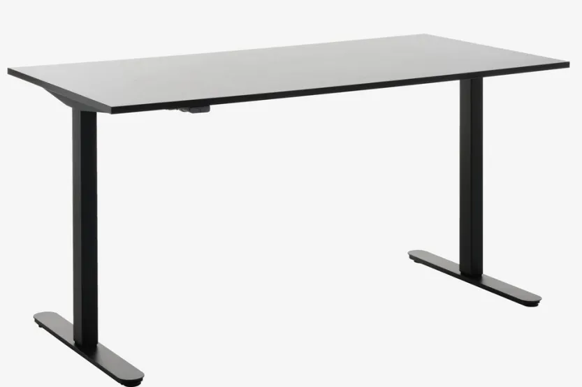 Verstelbaar bureau SVANEKE 70x140 zwart